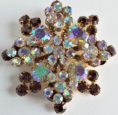 AB Chatons Only Brooch