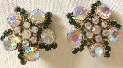 AB Chatons Only Earrings Clip