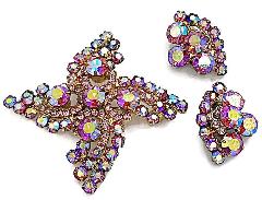 AB Chatons Only Brooch