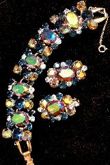 AB Oval Earrings Clip