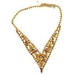 Topaz Navettes Necklace