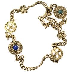 Cabochons Plastic Necklace