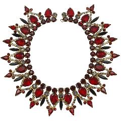 Red Pear Necklace