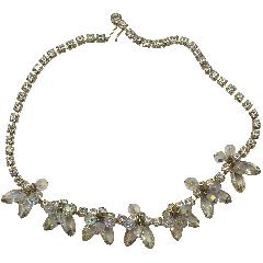 Clear Navettes Necklace