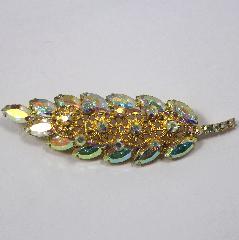 AB Navettes Brooch