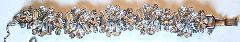Clear Baguettes Bracelet 5 Link