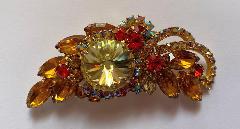 Fall Navettes Rivoli/Margarita Brooch