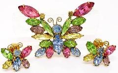 Pastel Navettes Brooch