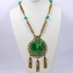 Green Plastic Necklace