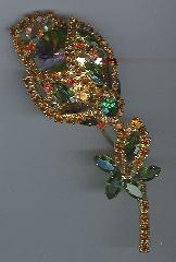 Fall Navettes Rivoli/Margarita Brooch