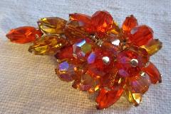 Fall Navettes Brooch