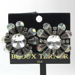 AB Chatons Only Earrings Clip