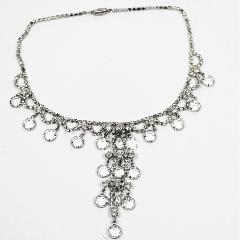 Clear Chatons Only Necklace