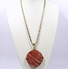 Pink Plastic Pendant