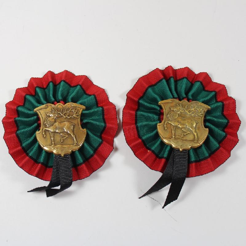 Front view of Red Earrings Clip