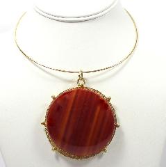 Topaz Plastic Pendant