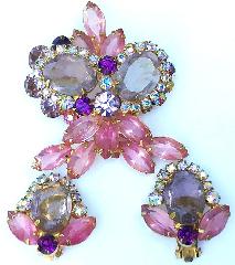 Pastel Oval Brooch