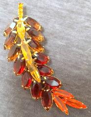 Fall Navettes Brooch