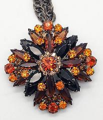 Topaz Navettes Pin Pendant
