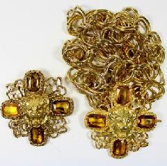 Topaz Emerald Cut Belt