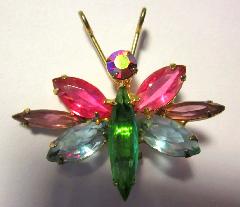 Pastel Navettes Brooch