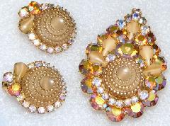 Multiple Colors Birthday Cake Molded/Cut Earrings Clip