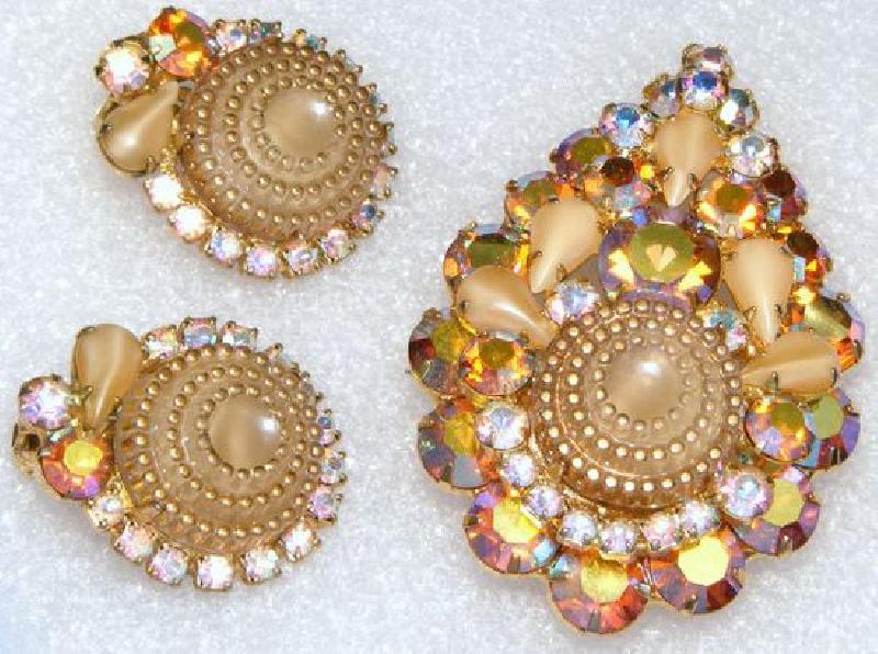Front view of Multiple Colors Birthday Cake Molded/Cut Earrings Clip