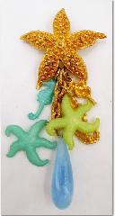 Multiple Colors Plastic Brooch