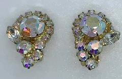 AB Navettes Earrings Clip