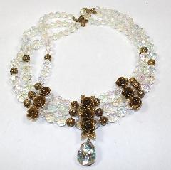 AB Pear Necklace