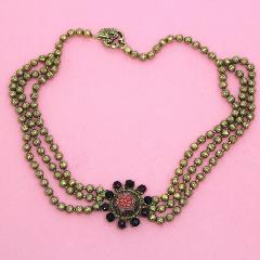 Cabochons Molded/Cut Necklace