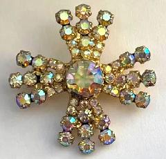 AB Chatons Only Brooch