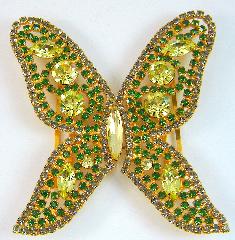 Green Navettes Belt Buckle