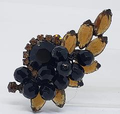Topaz Navettes Brooch
