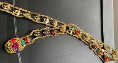 Multiple Colors Chatons Only Belt