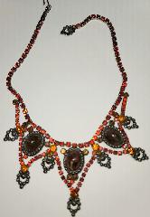 Fall Cabochons Plastic Necklace