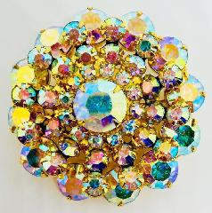 AB Chatons Only Pin Pendant