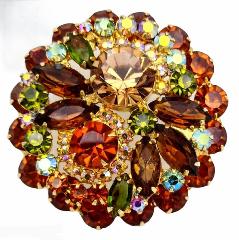 Fall Navettes Brooch