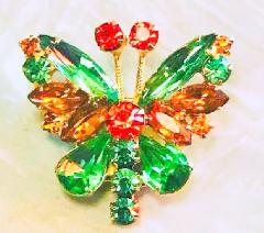 Fall Pear Brooch