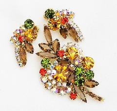 Fall Navettes Earrings Clip