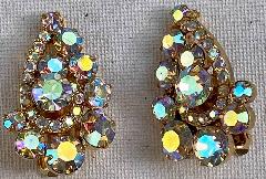 AB Chatons Only Earrings Clip