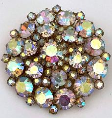AB Chatons Only Brooch