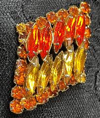 Fall Navettes Brooch