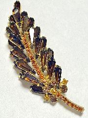 Topaz Spear Brooch