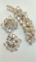 Clear Chatons Only Brooch