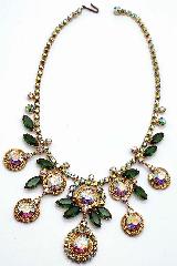 Green Navettes Necklace