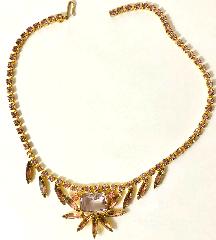 Purple (cardinal) Emerald Cut Necklace