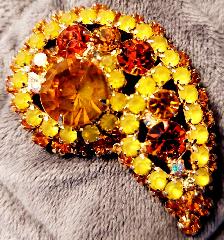 Fall Chatons Only Brooch