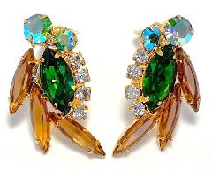 Fall Navettes Earrings Clip