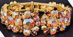 Topaz Navettes Bracelet Clamper